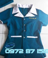 Cách may áo đồng phục spa dáng chuẩn form