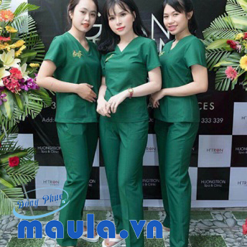 đồng phục spa thẩm mỹ viện