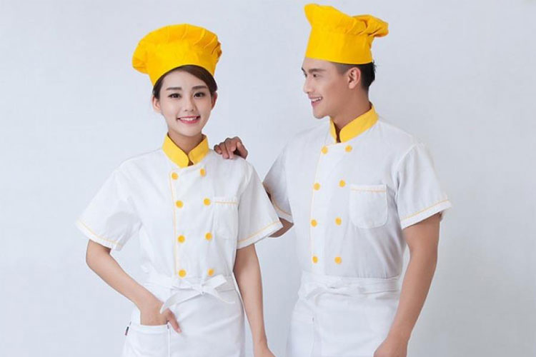 Áo đồng phục đầu bếp theo yêu cầu đủ size nam nữ