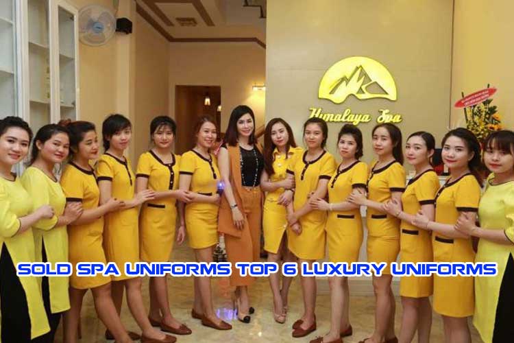 Sold spa uniforms top 6 luxury uniforms