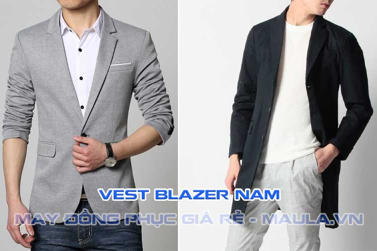 Vest blazer nam xu hướng vest hiện đại thanh lịch