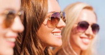 Four styles of sunglasses super hot fashion summer day
