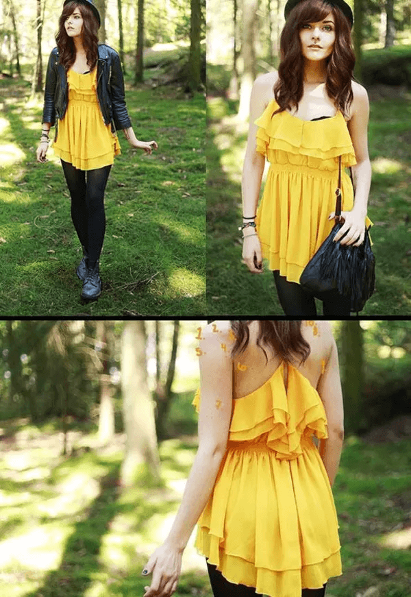 How to coordinate with yellow colors