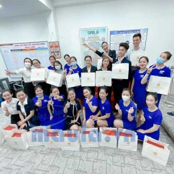 đồng phục spa thẩm mỹ viện