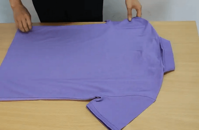 Tận dụng tái chế áo thun mẹo kéo giãn áo thun và cách gấp áo thun không bị nhăn