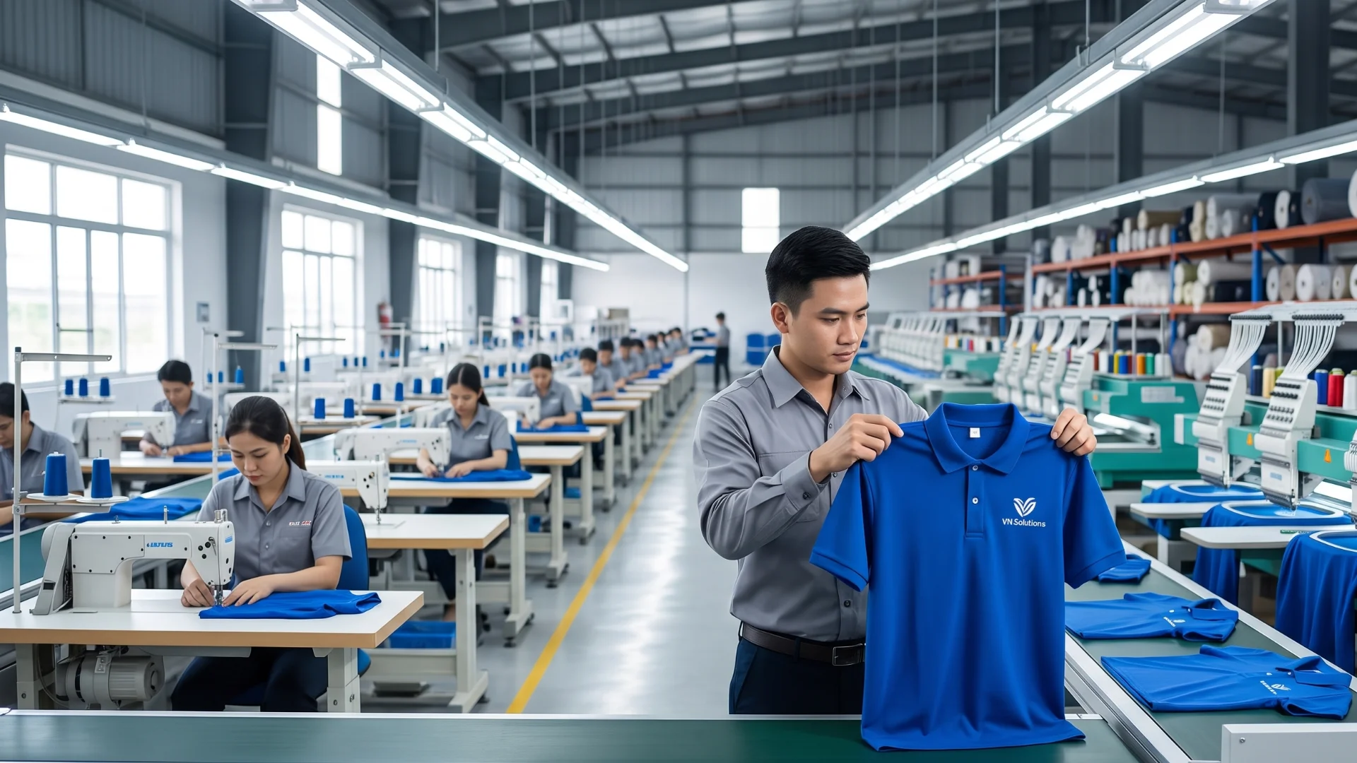 Cẩm nang chọn xưởng may đồng phục uy tín cho doanh nghiệp