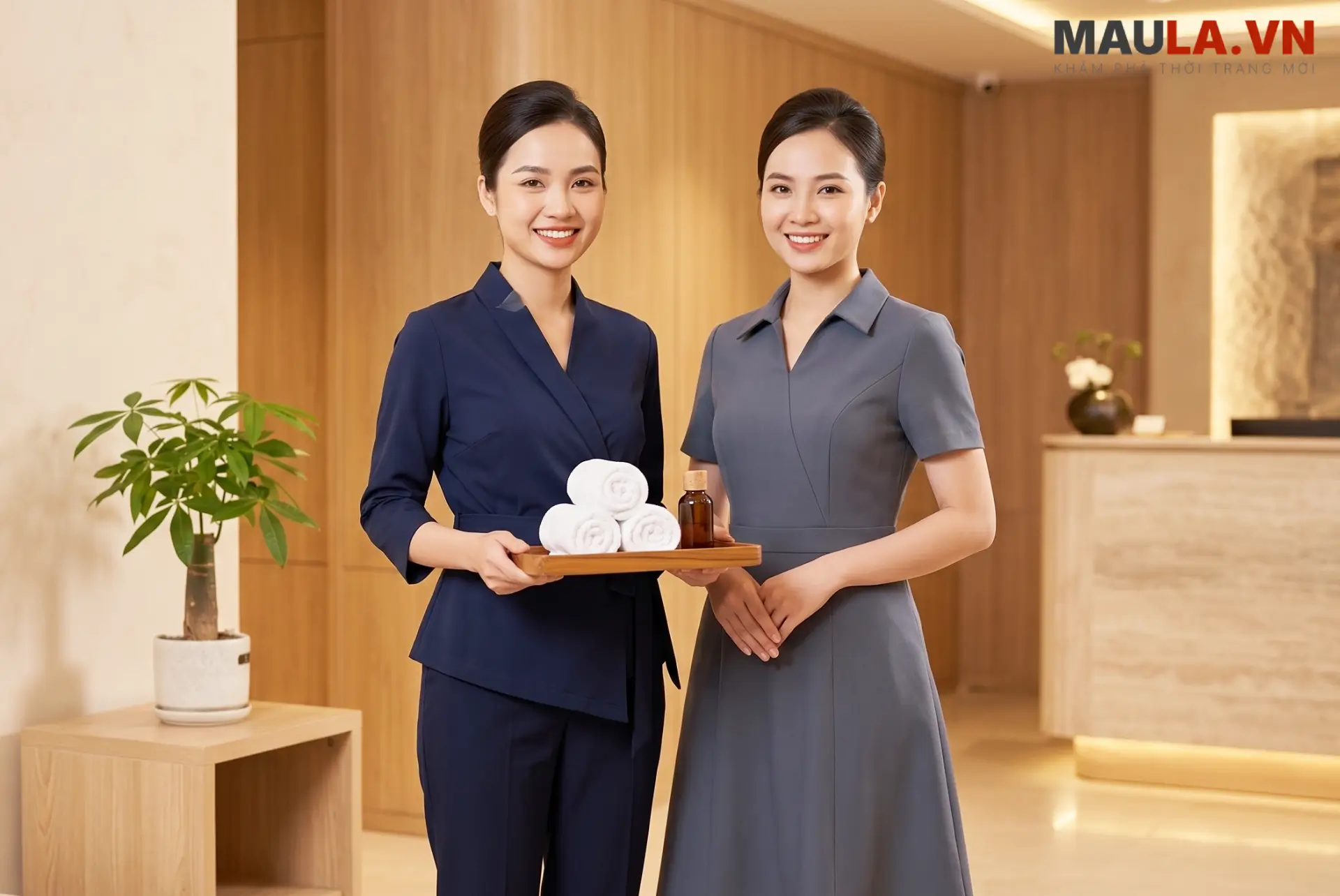 Đồng phục Spa vừa đẹp vừa thoải mái